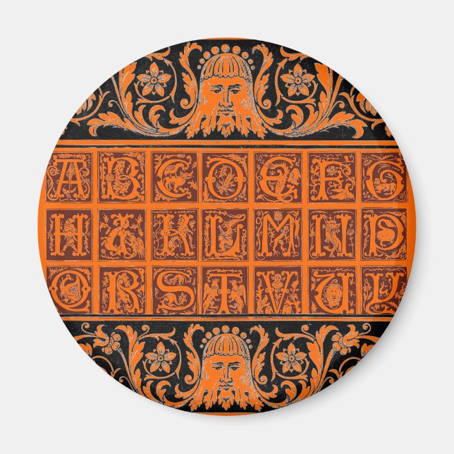 Íman Alphabet Magnet (Frente)