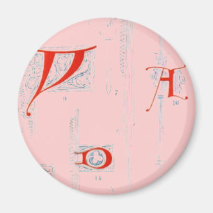 Íman Alphabet Magnet