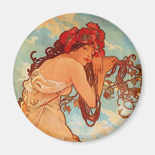 Íman Alphons Mucha Verão
