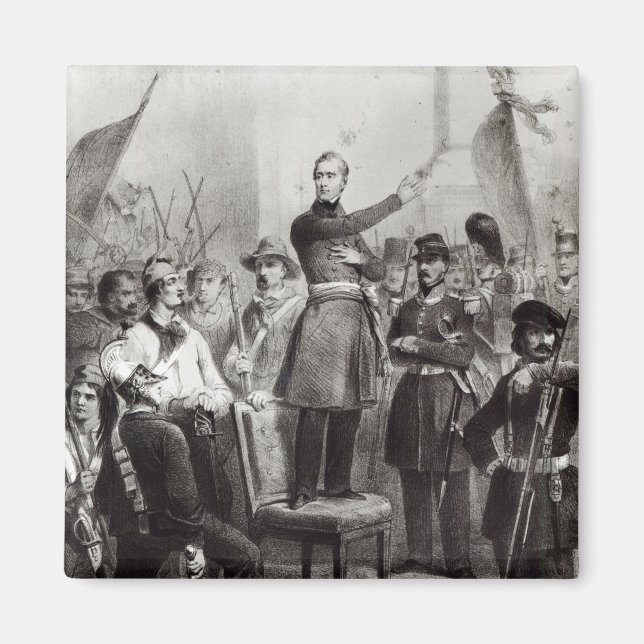 Íman Alphonse de Lamartine na Câmara Municipal (Frente)