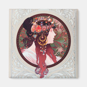 Íman Alphonse Mucha