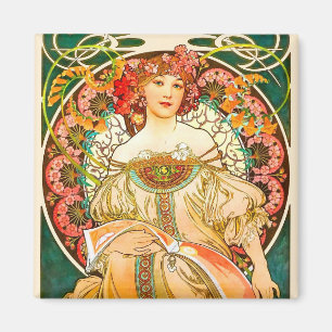 Íman Alphonse Mucha Art Nouveau Daydre