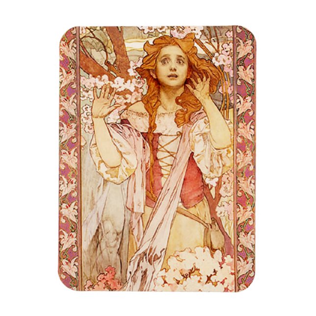 Íman Alphonse Mucha Joan of Arc Magnet (Vertical)
