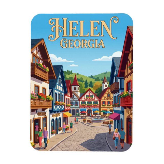 Íman Alpine Helen Geórgia (Vertical)