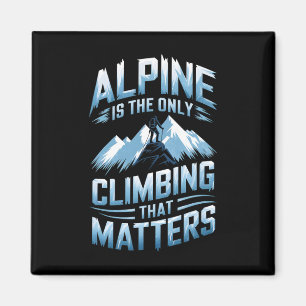 Íman Alpino É A Única Escalada Que Problemas