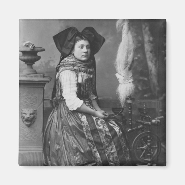 Íman Alsace Costume (Frente)