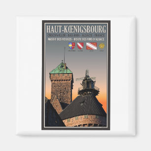 Íman Alsácia - Haut Koenigsbourg