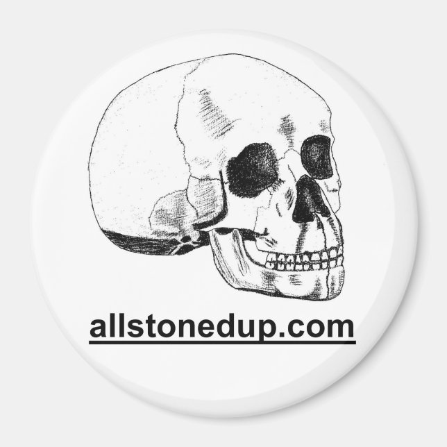 Íman Alstondup crânio (Frente)