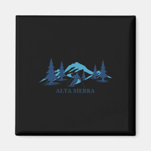 Íman Alta Sierra California Ski Resort Skiier