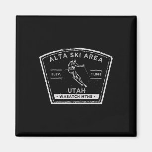 Íman Alta Utah Neve Esquiando