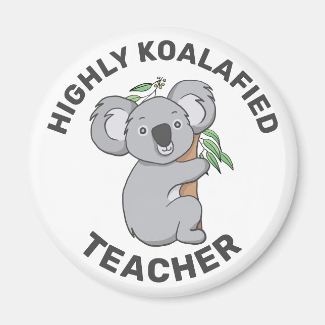 Íman Altamente Koalafied Koala Qualificado (Frente)