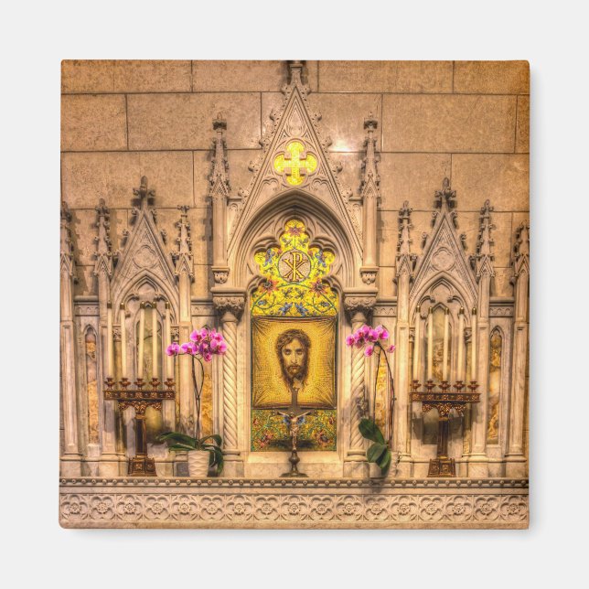Íman Altar da Santa Rua da Catedral de Patrick NY (Frente)