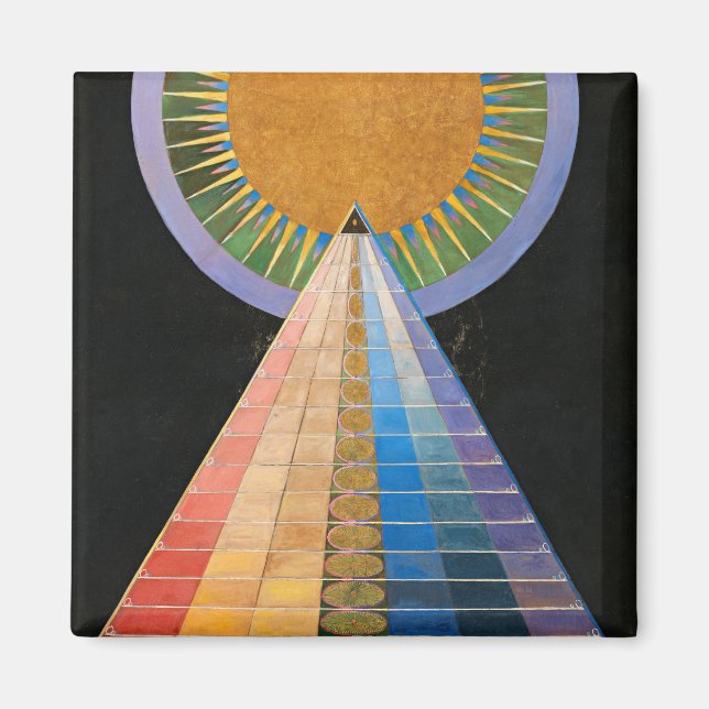 Íman Altarpart, Grupo X, nº 1, por Hilma af Klint (Frente)
