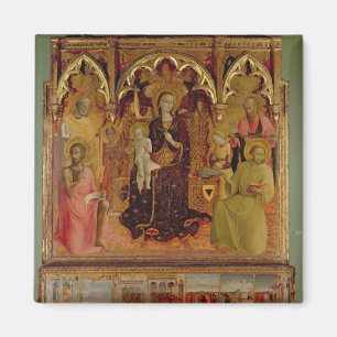 Íman Altarpart of the Madonna of the Snow, c.1430-32 (