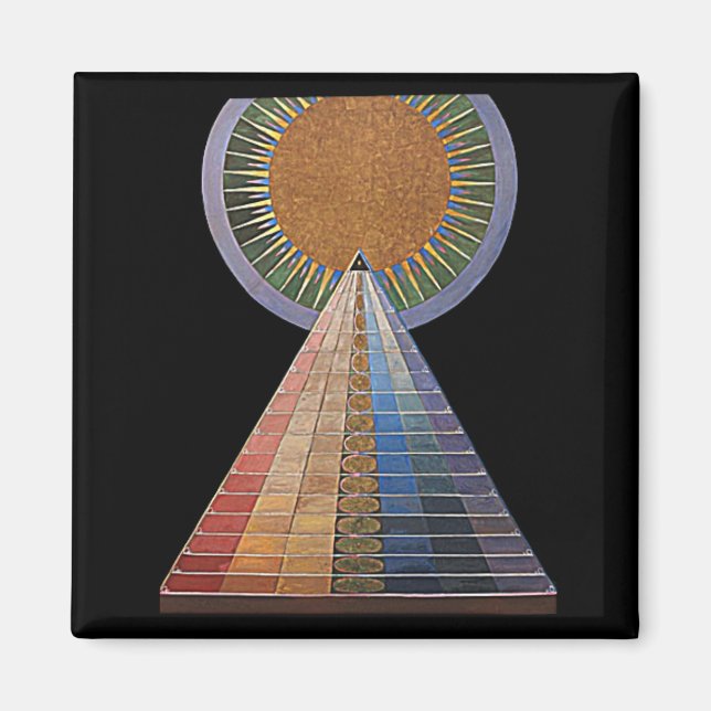 Íman Altarpiece by Hilma af Klint, Fine Art (Frente)
