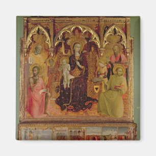 Íman Altarpiece de Madonna da neve, c.1430-32 (