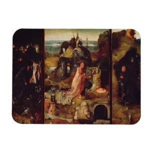 Íman Altarpiece dos eremitas (óleo no painel)