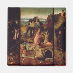 Íman Altarpiece dos eremitas (óleo no painel)