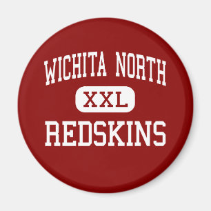 Íman Alto norte de Wichita - Redskins - - Wichita
