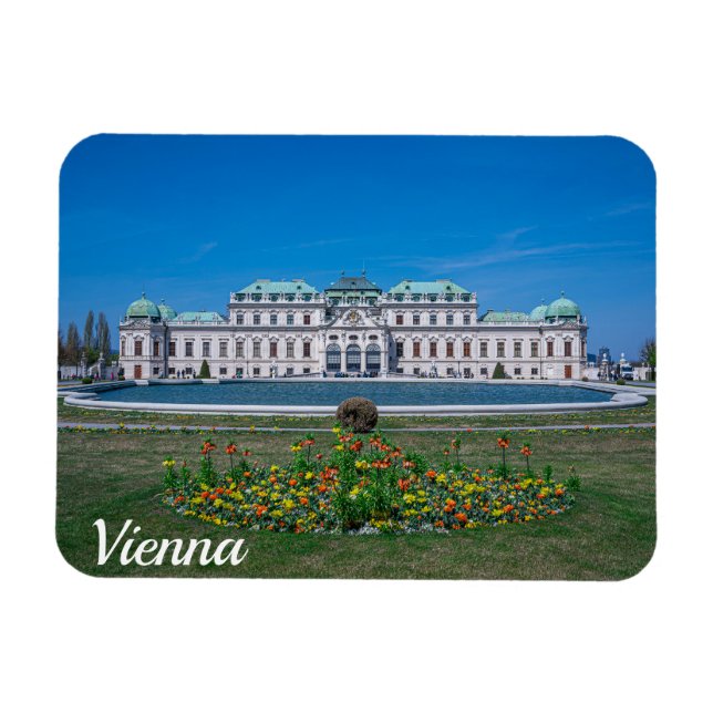 Íman Alto Palácio de Belvedere, Viena, Áustria (Horizontal)