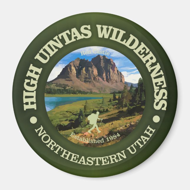Íman Alto Uintas Wilderness (Frente)