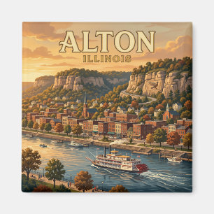 Íman Alton, Illinois EUA
