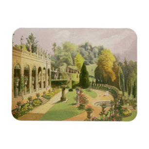 Íman Alton jardina, "dos jardins de Inglaterra", 1857