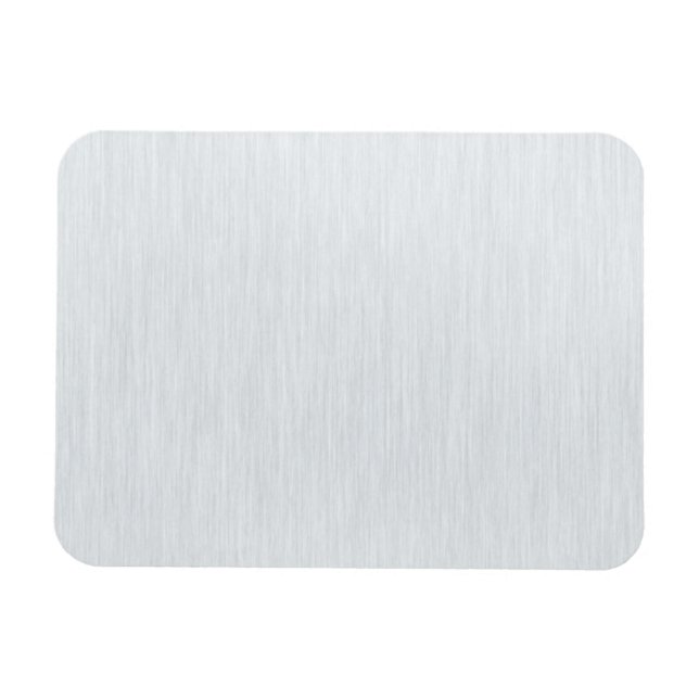 Íman Alumínio brilhante (Horizontal)