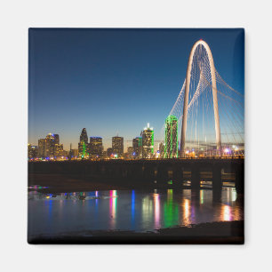 Íman Alvorecer da skyline de Dallas