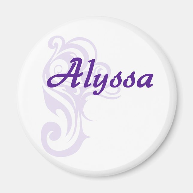 Íman Alyssa (Frente)