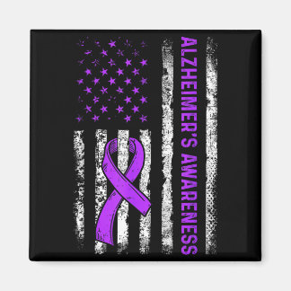 Íman Alzheimer's awareness fight american usa flag