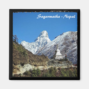 Íman Ama Dablam & Stupa, Sagarmatha - Nepal