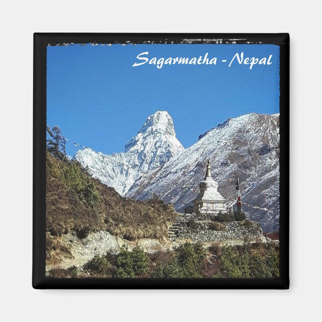 Íman Ama Dablam & Stupa, Sagarmatha - Nepal (Frente)