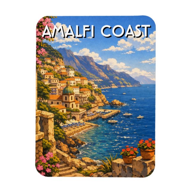 Íman Amalfi Itália (Vertical)
