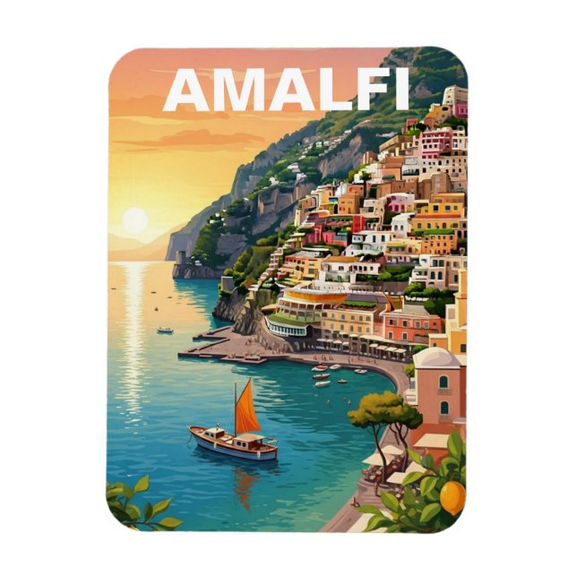 Íman Amalfi Itália (Vertical)