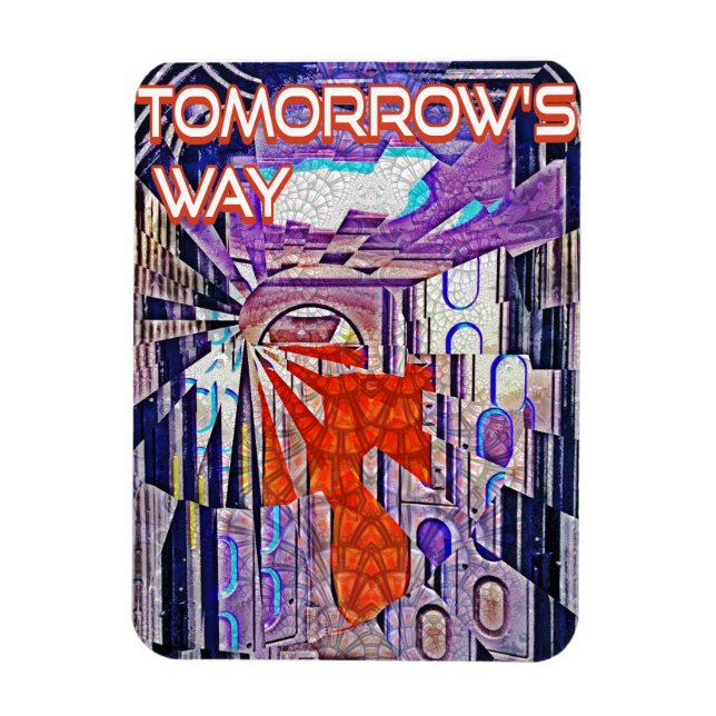 Íman Amanhã é o caminho de hoje: Arte do futuro (Vertical)
