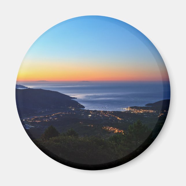 Íman amanhecer na ilha de Elba (Frente)