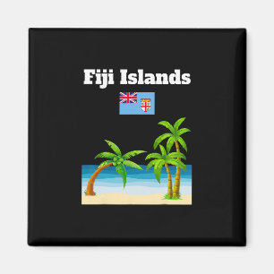 Íman Amante das Ilhas Fiji Viagem Souvenir Bandeira Fij