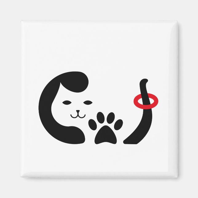 Íman Amante de animais se sentindo (Frente)