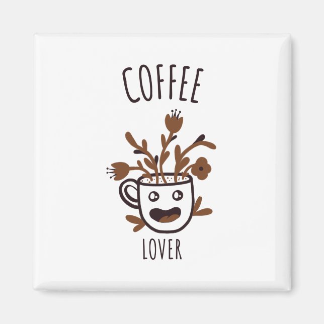 Íman Amante de Café (Frente)