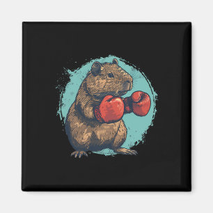 Íman Amante de Capivara de Boxe Luvas de Boxe Kickboxin