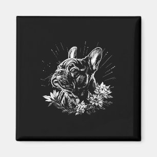 Íman Amante de Estilo de Tatuagem Bulldog Francês Cão R