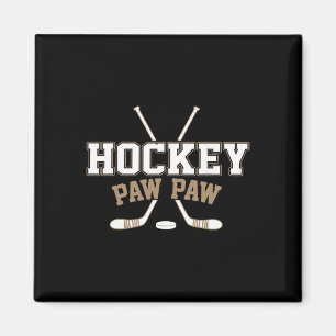 Íman Amante de Hockey Vintage Paw Paw de Hockey