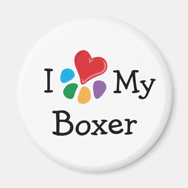 Íman Amante de os animais_I Cortar Meu Boxer (Frente)