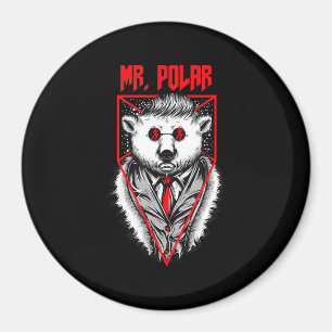 Íman Amante de os animais Polar Design A Engraçado Do 