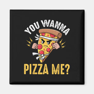 Íman Amante de Pizza - Você Quer Pizza Comigo Ninja Kar