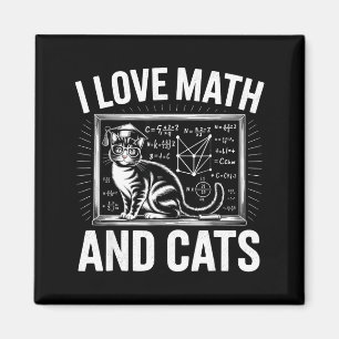 Íman Amante do Gato da Matemática Professor de Matemáti