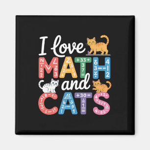 Íman Amante do Gato da Matemática Professor de Matemáti