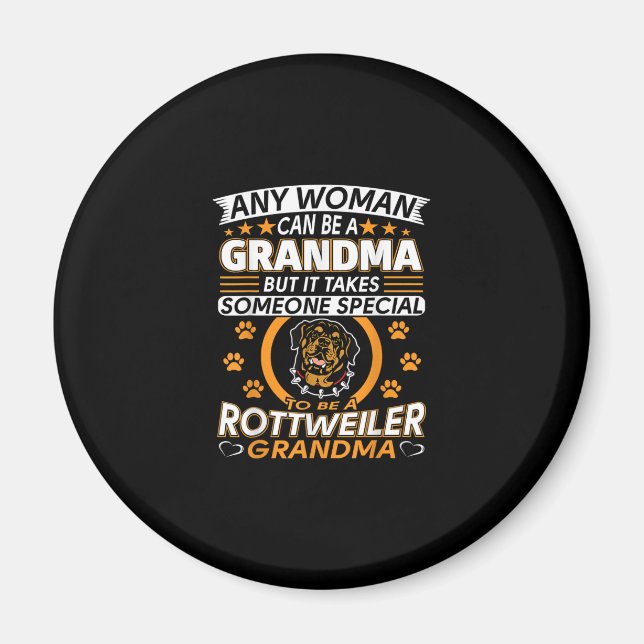 Íman amante do rottweiler a melhor ideia de presente da (Frente)