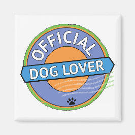 Íman Amante Oficial de Cães   